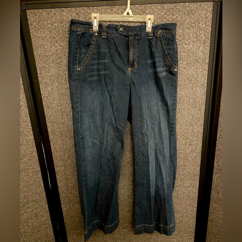 Gloria Vanderbilt dark wash jeans size 14